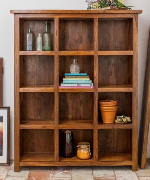 Wooden Bookshelf