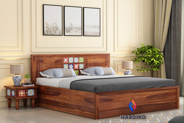 Wooden Double Beds