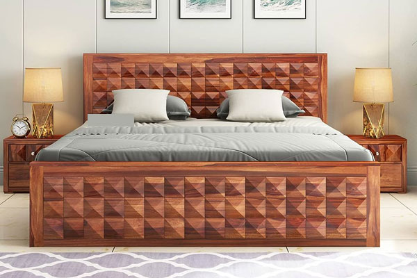 Wooden Bed 7