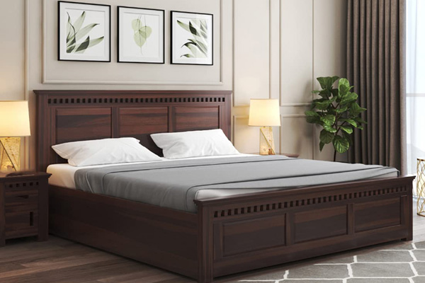 Wooden Double Beds