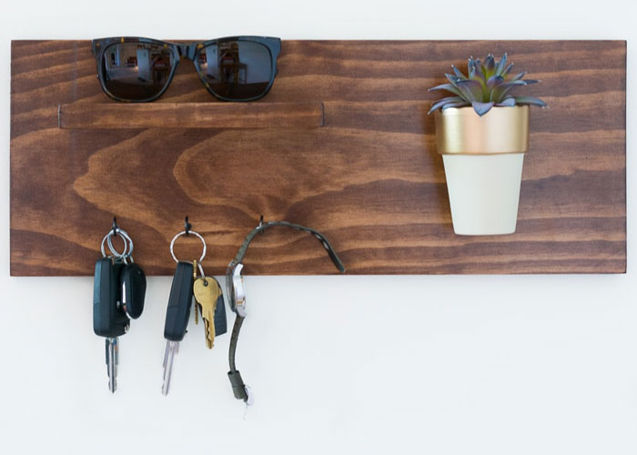 Wooden Key Holder